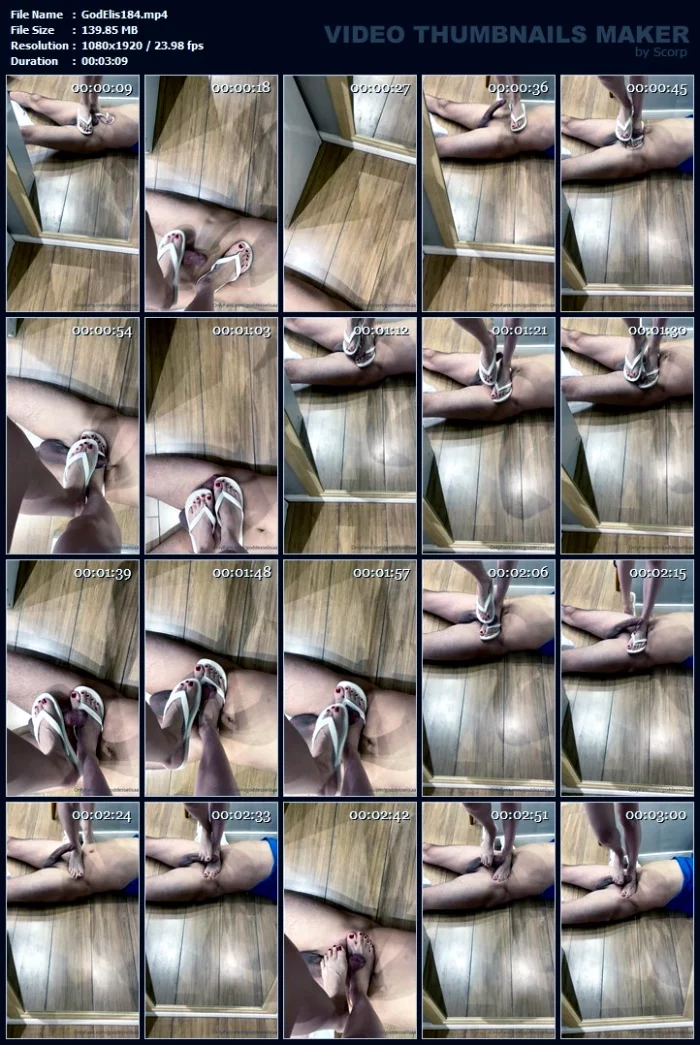 Whenever I Want To Step On You, You'll Accept It And Thank Me - GODDESS ELISA - MP4