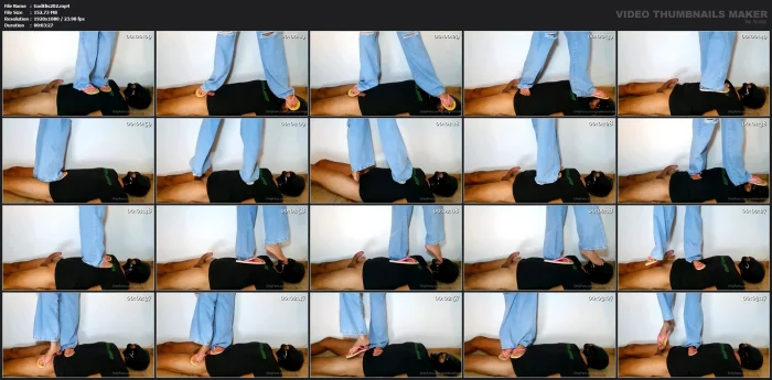 You Love Being Stepped On By Me - GODDESS ELISA - MP4