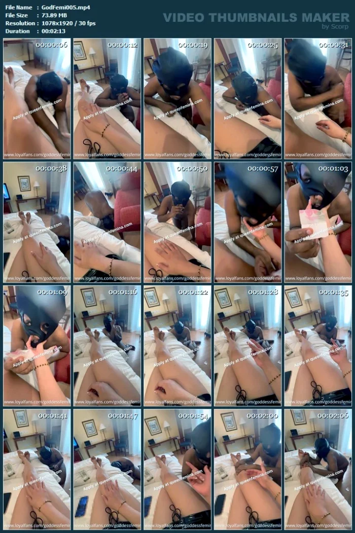 Breaking The Finslave Part 2 - GODDESS FEMINA - INDIAN FEMDOM QUEEN - MP4