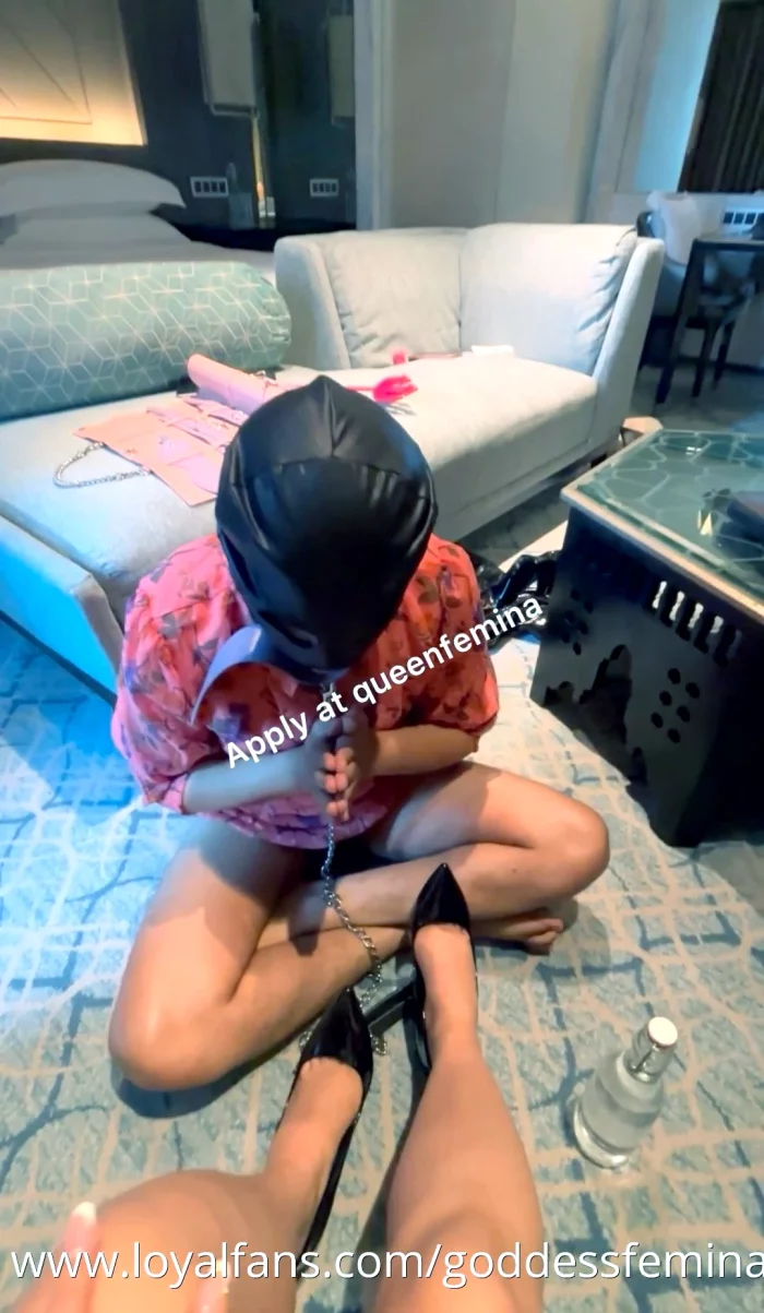 Mercy For The Thirsty Slave Part 1 - GODDESS FEMINA - INDIAN FEMDOM QUEEN - MP4