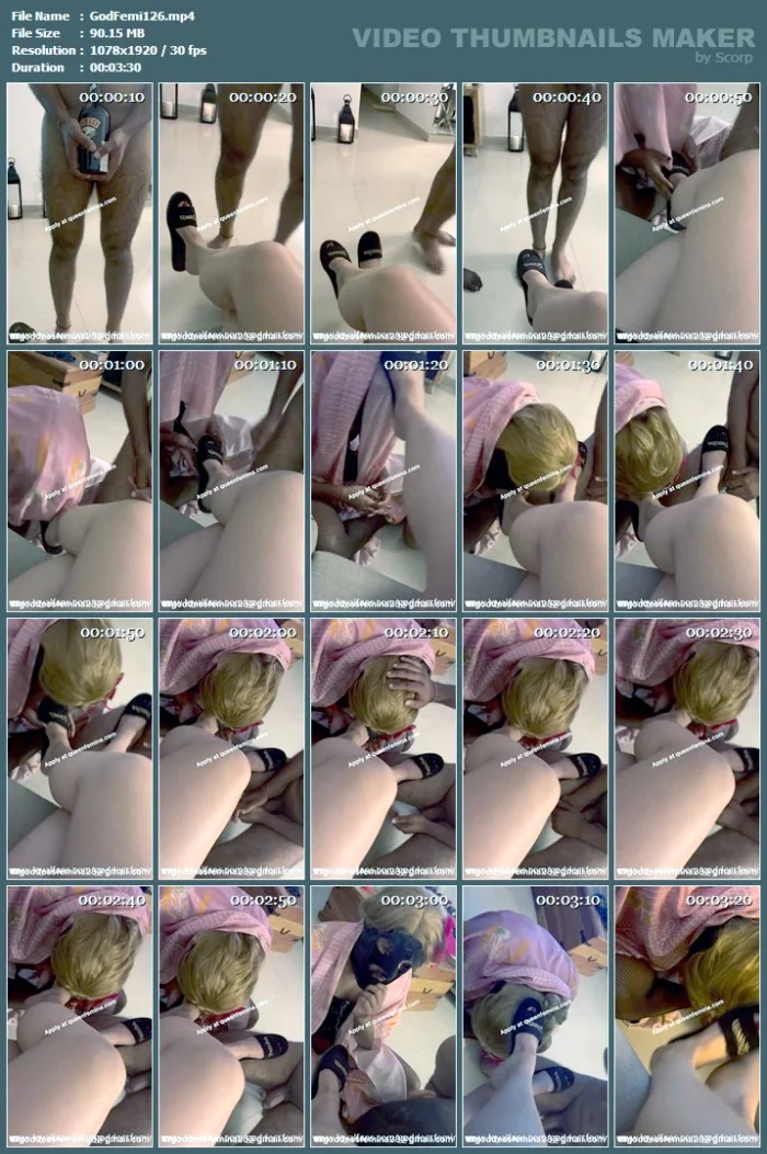 Shades Of My Sissy Whore - GODDESS FEMINA - INDIAN FEMDOM QUEEN - MP4