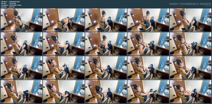 Dirty Boots For The Human Carpet - GODDESS SANDRA D FINDOM FEMDOM - MP4