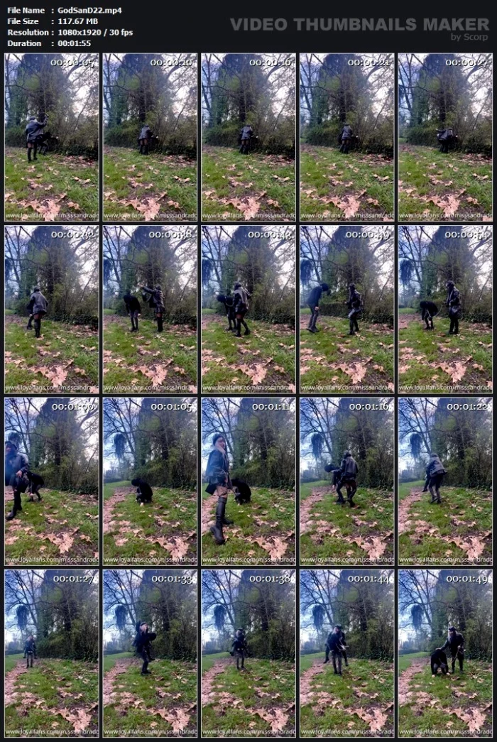 Human Horse Training - GODDESS SANDRA D FINDOM FEMDOM - MP4
