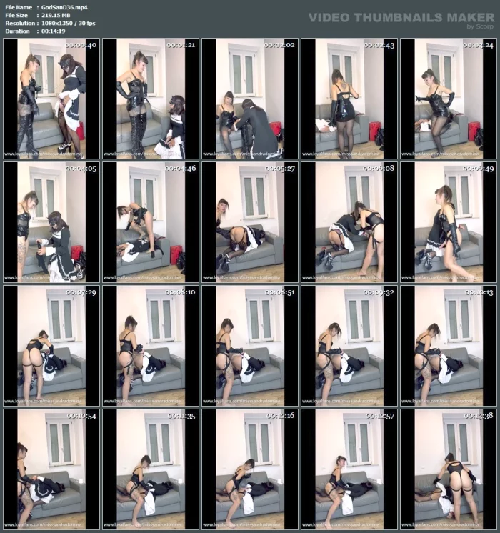 Sissy Punishment - GODDESS SANDRA D FINDOM FEMDOM - MP4