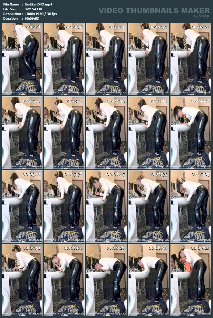Using My Trampling Slave - GODDESS SANDRA D FINDOM FEMDOM - MP4