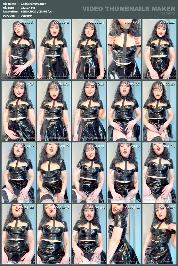 I’m Leaving The House Tonight To Play With Another Of My Subs - GODDESS SARA / SARADOESSCIENCE - MP4
