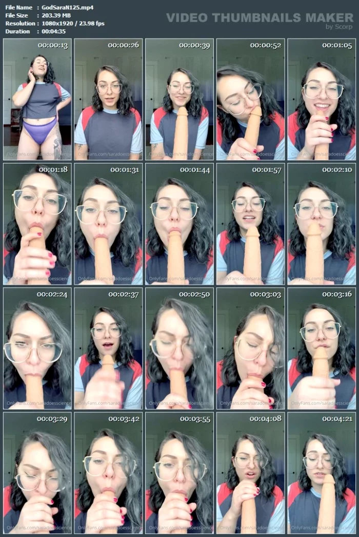 So Do You Want Me To Go Down On You? - GODDESS SARA / SARADOESSCIENCE - MP4