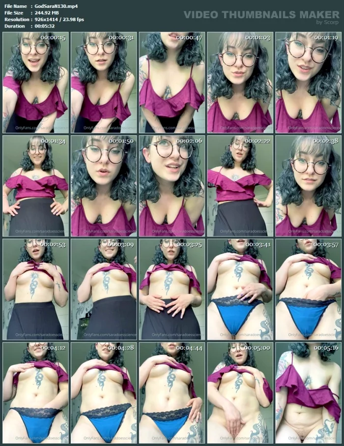 So You Want To Be My Perfect Pet? - GODDESS SARA / SARADOESSCIENCE - MP4