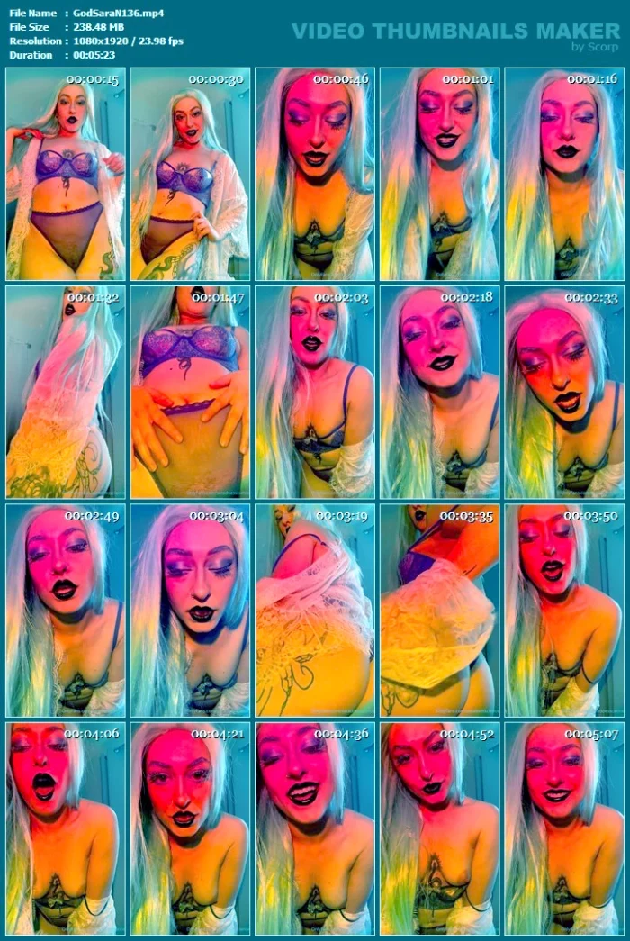 The Ice Queen Has You In Her Grasps! - GODDESS SARA / SARADOESSCIENCE - MP4