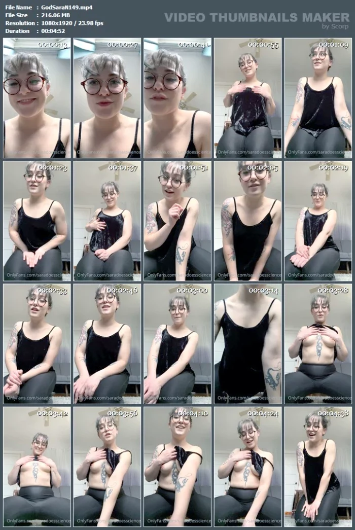 Wake Up! It’s Time For My Bachelorette Party, Aka Your Cuck Day - GODDESS SARA / SARADOESSCIENCE - MP4