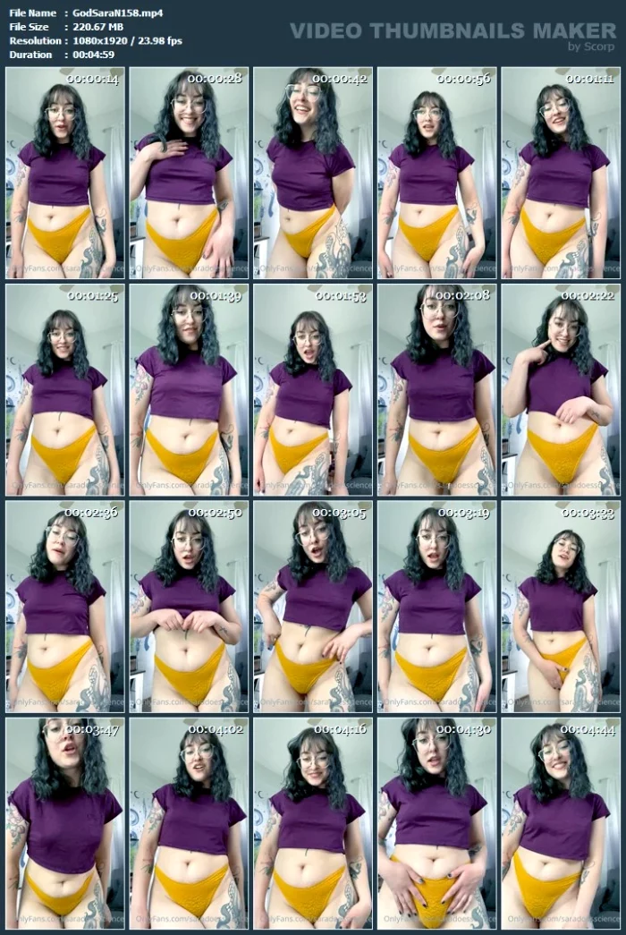 We’re Going To Have A Little Fun - GODDESS SARA / SARADOESSCIENCE - MP4