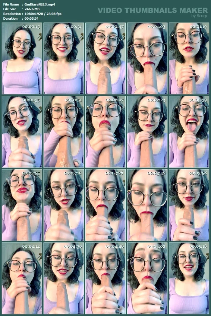 You’re Such A Good Husband, I Want To Do Something For You - GODDESS SARA / SARADOESSCIENCE - MP4