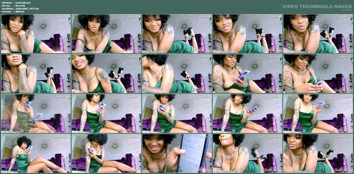 POVLogging Into Your Account - GODDESS TIERRA - MP4