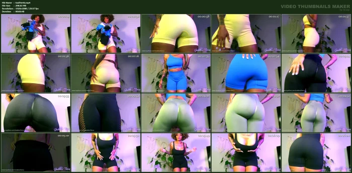 Workout Gear Try On - GODDESS TIERRA - MP4