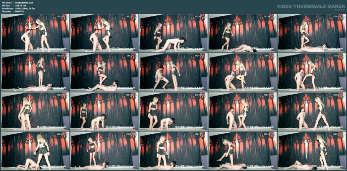 Ball Busting Barefoot - Sole Crusher - Goddess Scarlett - HARDBALLBUSTING - MP4