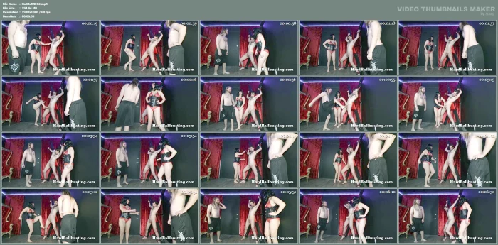 Ball Busting Bliss - My Partner And I Humiliate Our Cuck - Goddess Lilith - HARDBALLBUSTING - MP4