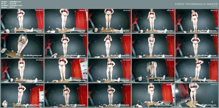 Ball Busting Socks - Sock Puppet - Mistress Loow - HARDBALLBUSTING - MP4