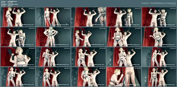 Bitch Boy's Ball Beating - Goddess Kyaa Chimera - HARDBALLBUSTING - MP4