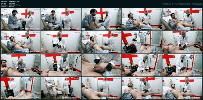 Dr. Lilith's Inspection - Broken Balls In Chastity Cage - HARDBALLBUSTING - MP4