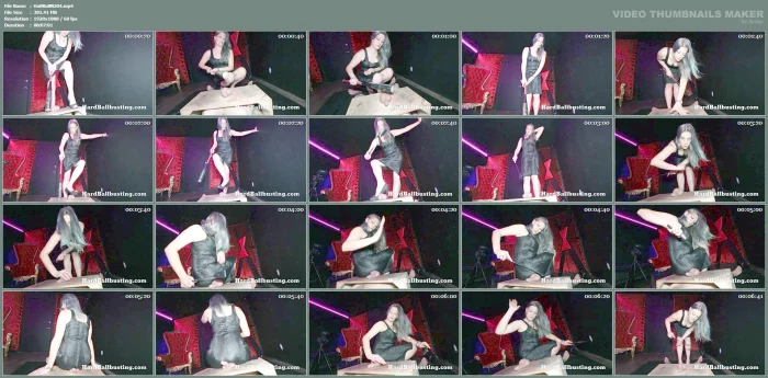 Practicing New Arsenal Of Impact Toys While Teasing Pain Slut With Pain Edging - Mistress Cats Kinks - HARDBALLBUSTING - MP4