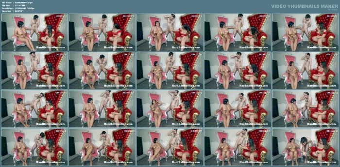 Throne Of Degradation - Mistress Loow & Mistress Veronica Vixen - HARDBALLBUSTING - MP4