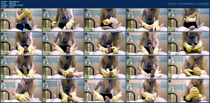 Anyone Else Likes The Scrubbing Sound Of Gloves Like Me? - HISGLOVELADY - MP4
