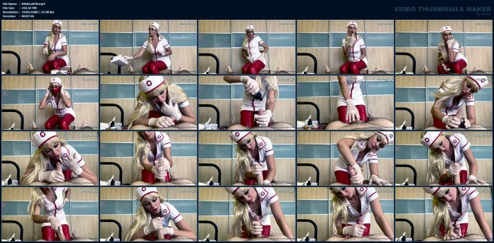 Nurse Visits Patient To Cure His Cock - HISGLOVELADY - MP4