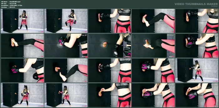 Ballbusting With Gloryhole – Hand Boxing For His Balls And Cock - HOUSE OF ERA - MP4