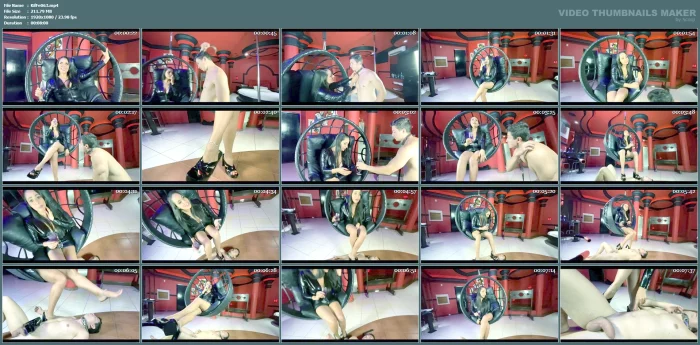 Sexy And (Real) Backstage Humiliating Useless Carpet Foot Slave - KIFFA FEET / GODDESS KIFFA - MP4