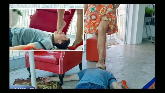 Goddess Kiffa Sadistic Boss Ep 2 - Male Defender Employee Got Foot Gagging From Sexy Boss - KIFFA FEET / GODDESS KIFFA - MP4