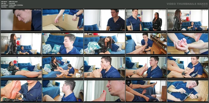 Mr Pine Is Waiting For His Order! - KIFFA FEET / GODDESS KIFFA - MP4
