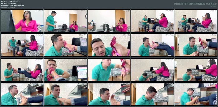 Sexy Office Female Worker Dominates And Friendzone Loser - KIFFA FEET / GODDESS KIFFA - MP4