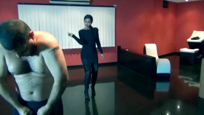 Diosa - Red Whipping On Designer Boots - LATIN BEAUTIES IN HIGH HEELS - MP4