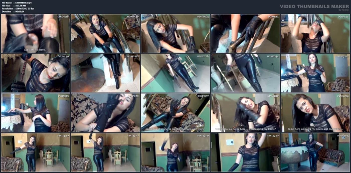 Kalinda - The Goddess In Gloves - LATIN BEAUTIES IN HIGH HEELS - MP4