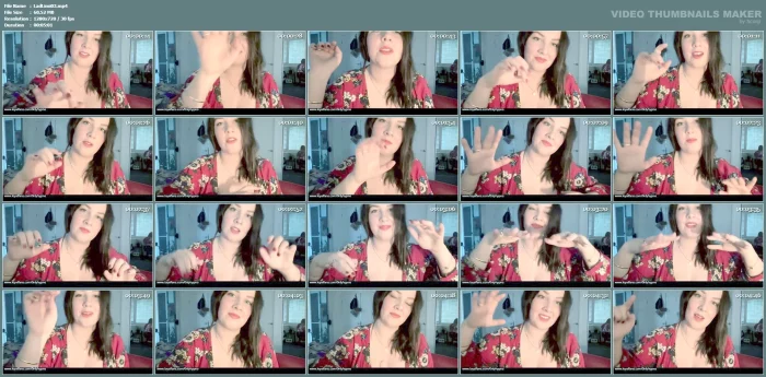 Butterfly Induction - LADY LIMINA MIND CONTROL MESMERISING TANTRIC DOMINATION - MP4