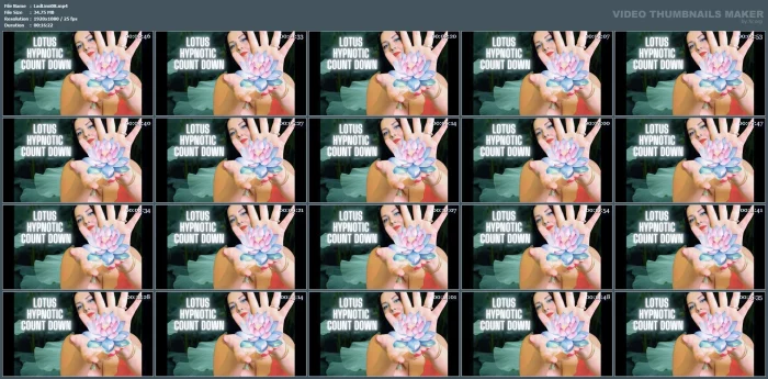 I Count You Down From 200-101 With Spiritual Lotus Imagery - LADY LIMINA MIND CONTROL MESMERISING TANTRIC DOMINATION - MP4