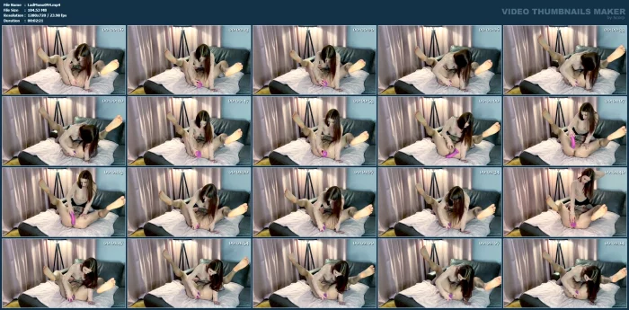 Watch My Toy Magically Disappear Into The Hole - LADY MONONOKE - MP4
