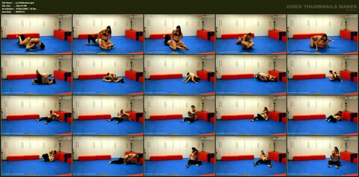 Another Hard Work With This Super Strong Man - LARA THE WARRIOR - MP4