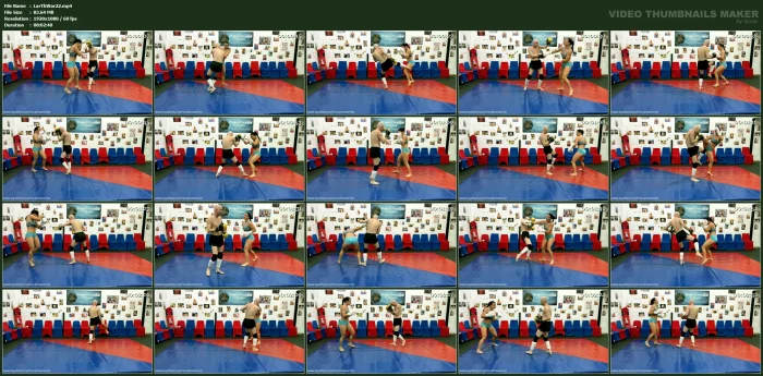 Kind Of Kickboxing Training - LARA THE WARRIOR - MP4