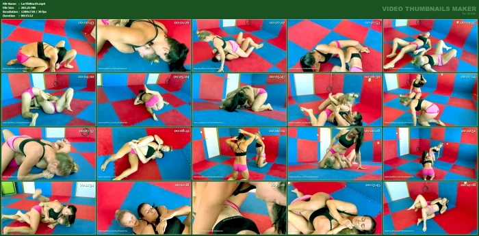 Lara Vs Alkaia - We Are Friends, But Not On Mats - LARA THE WARRIOR - MP4