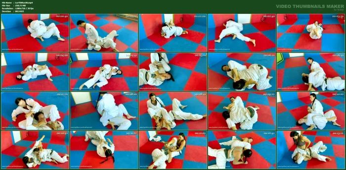 Lara Vs Siberia Feet In Gi - LARA THE WARRIOR - MP4