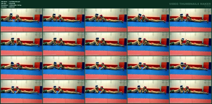 Xmas Armwrestling - LARA THE WARRIOR - MP4