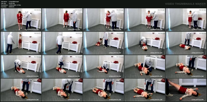 Secretary Silenced - Cherry English - LETHALLIPSTICK - MP4