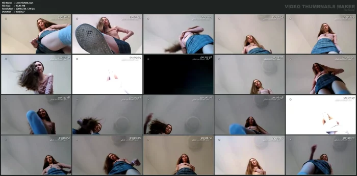 Schoolgirl Stomping - LEDA VON THRILL - MP4