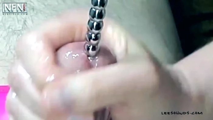 She Stuffs Hard Steel Into My Cock - LEE SOUNDS - MP4