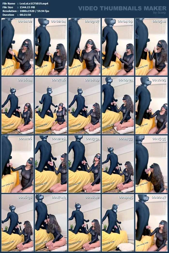 Draining My Pathetic Puppy After He Lost My Levels Challenge - LEXI LONG LEGS - MP4