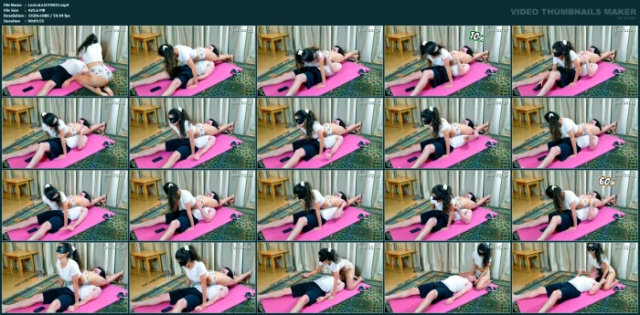 I Ko My Beta In 3 Minute Reverse Headscissor Countdown Challenge - LEXI LONG LEGS - MP4