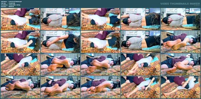 Netflix And Choke - LEXI LONG LEGS - MP4