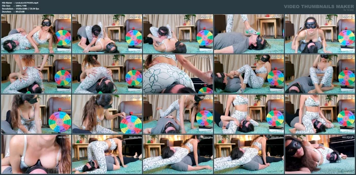 Wheel Of Doom Get Lucky Or Go To Poiler He Doesnt Get Lucky - LEXI LONG LEGS - MP4