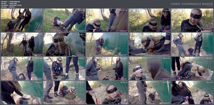 Jane And Sarah - A Great Autumn Day For A Walk With Your Pet! - LICKING GIRLS FEET - MP4